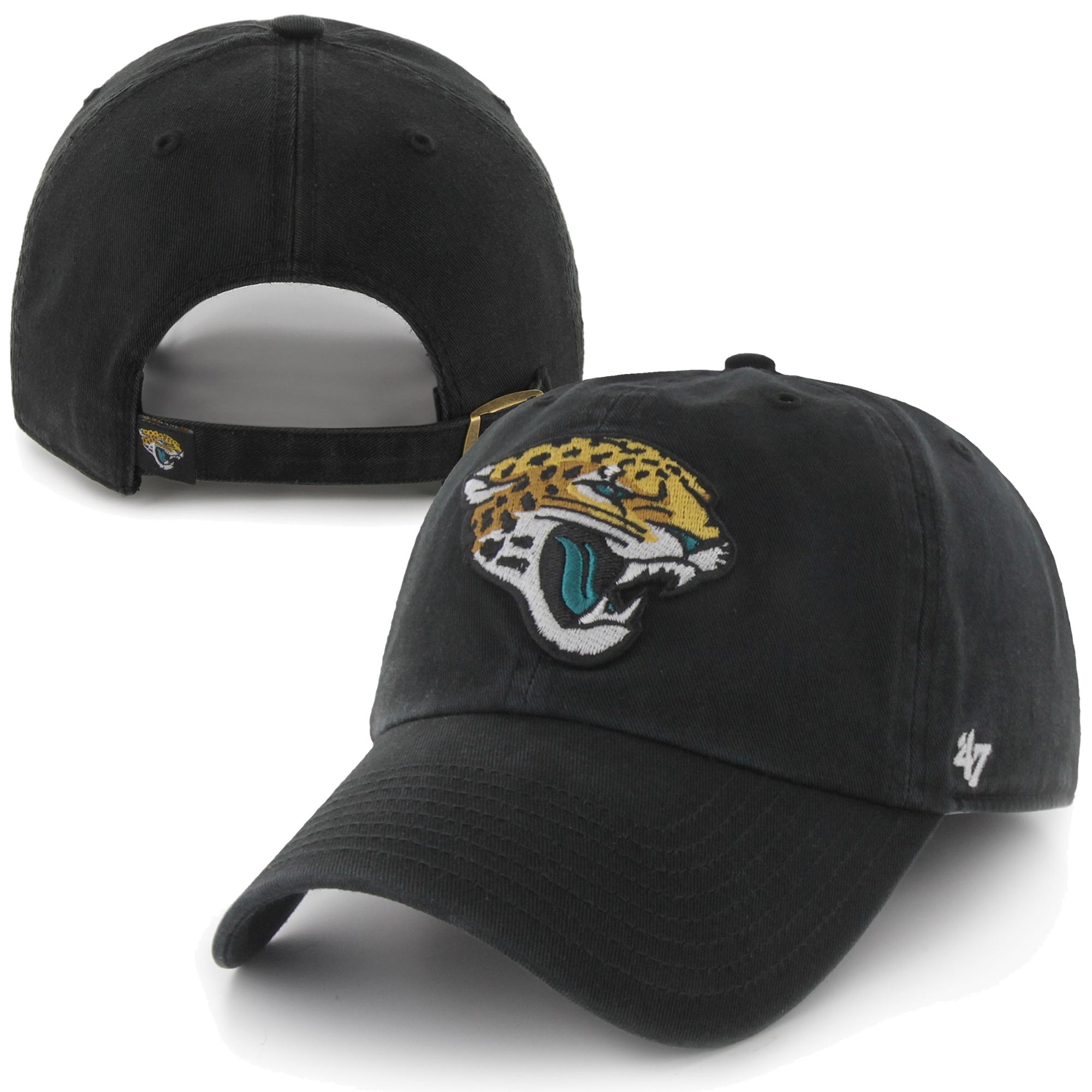 47 brand jacksonville jaguars new logo clean-up adjustable slouch hat – black Collection – Jaguars Jerseys & Hats for Every Fan
