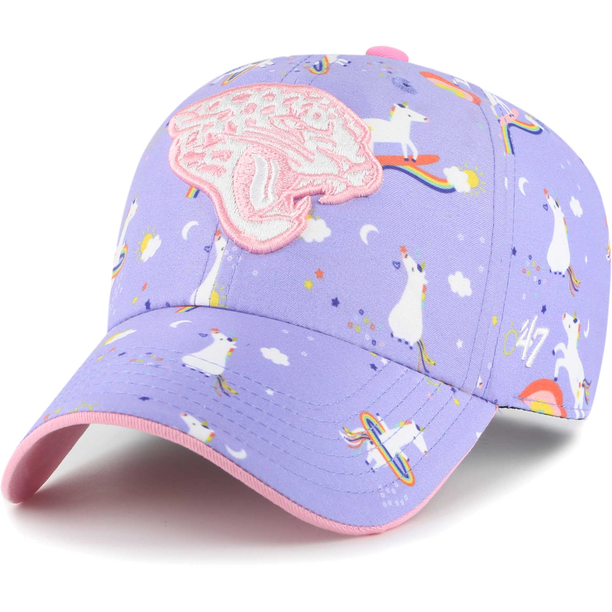 girls preschool 47 lavender jacksonville jaguars unicorn clean up adjustable hat Collection – Jaguars Jerseys & Hats for Every Fan