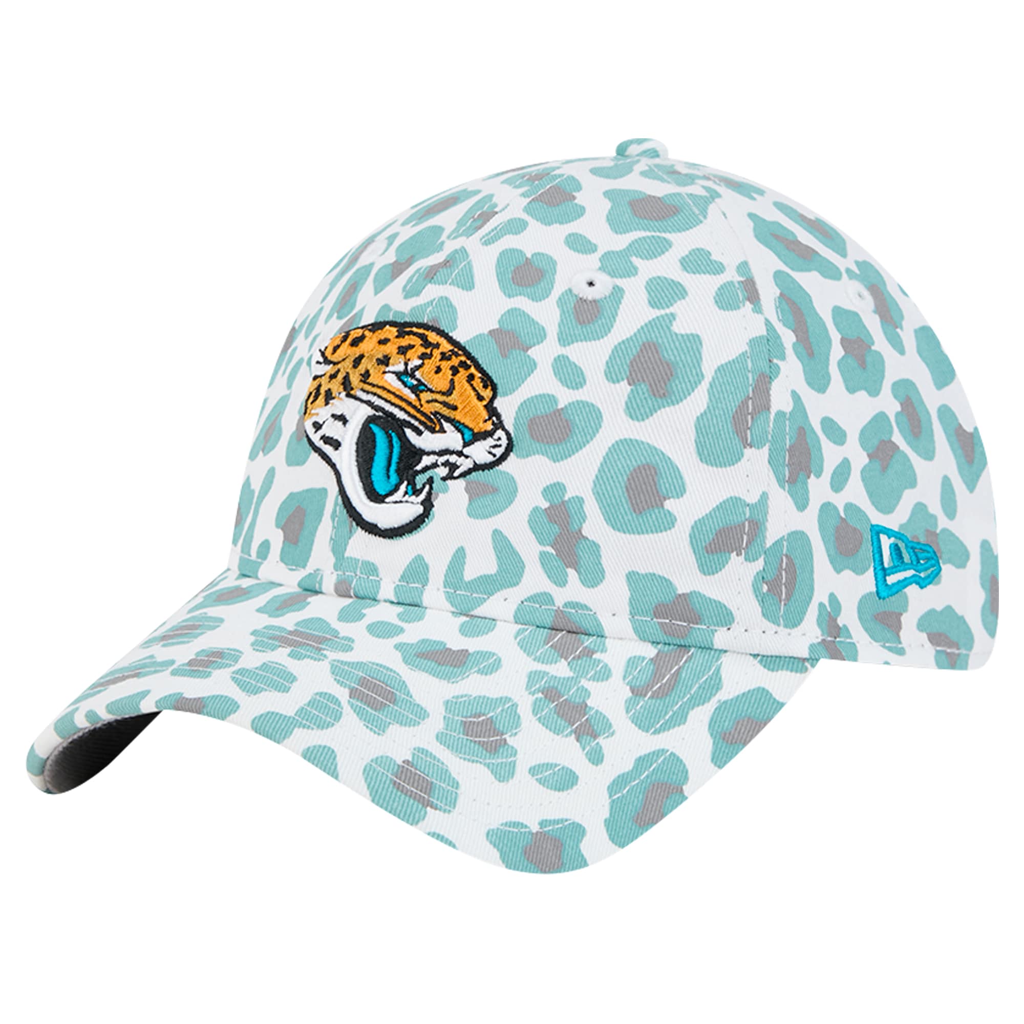 girls toddler new era white jacksonville jaguars active leopard 9twenty adjustable hat Collection – Jaguars Jerseys & Hats for Every Fan