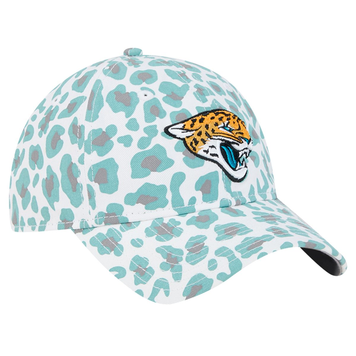 girls youth new era white jacksonville jaguars active leopard 9twenty adjustable hat Collection – Jaguars Jerseys & Hats for Every Fan