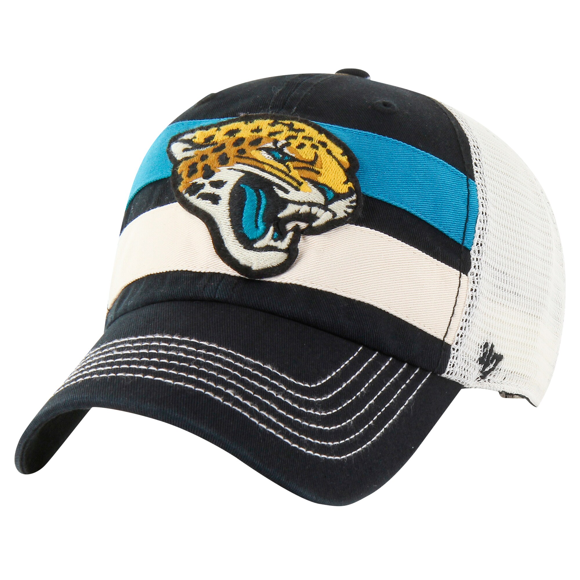 mens 47 black jacksonville jaguars clubhouse boon clean-up trucker adjustable hat Collection – Jaguars Jerseys & Hats for Every Fan