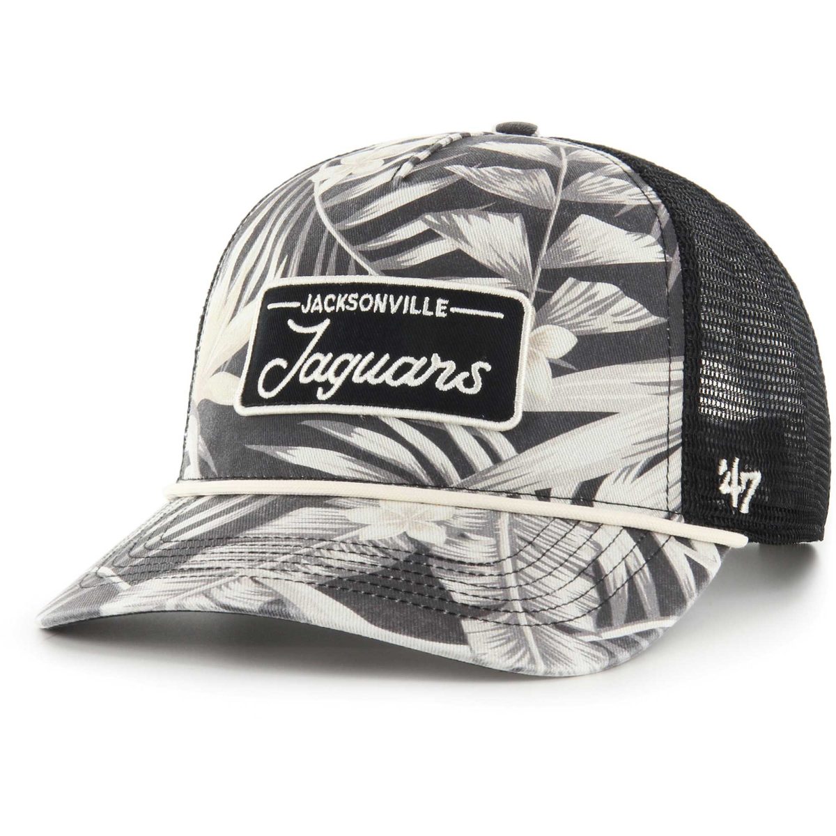 mens 47 black jacksonville jaguars tropicalia hitch trucker adjustable hat Collection – Jaguars Jerseys & Hats for Every Fan