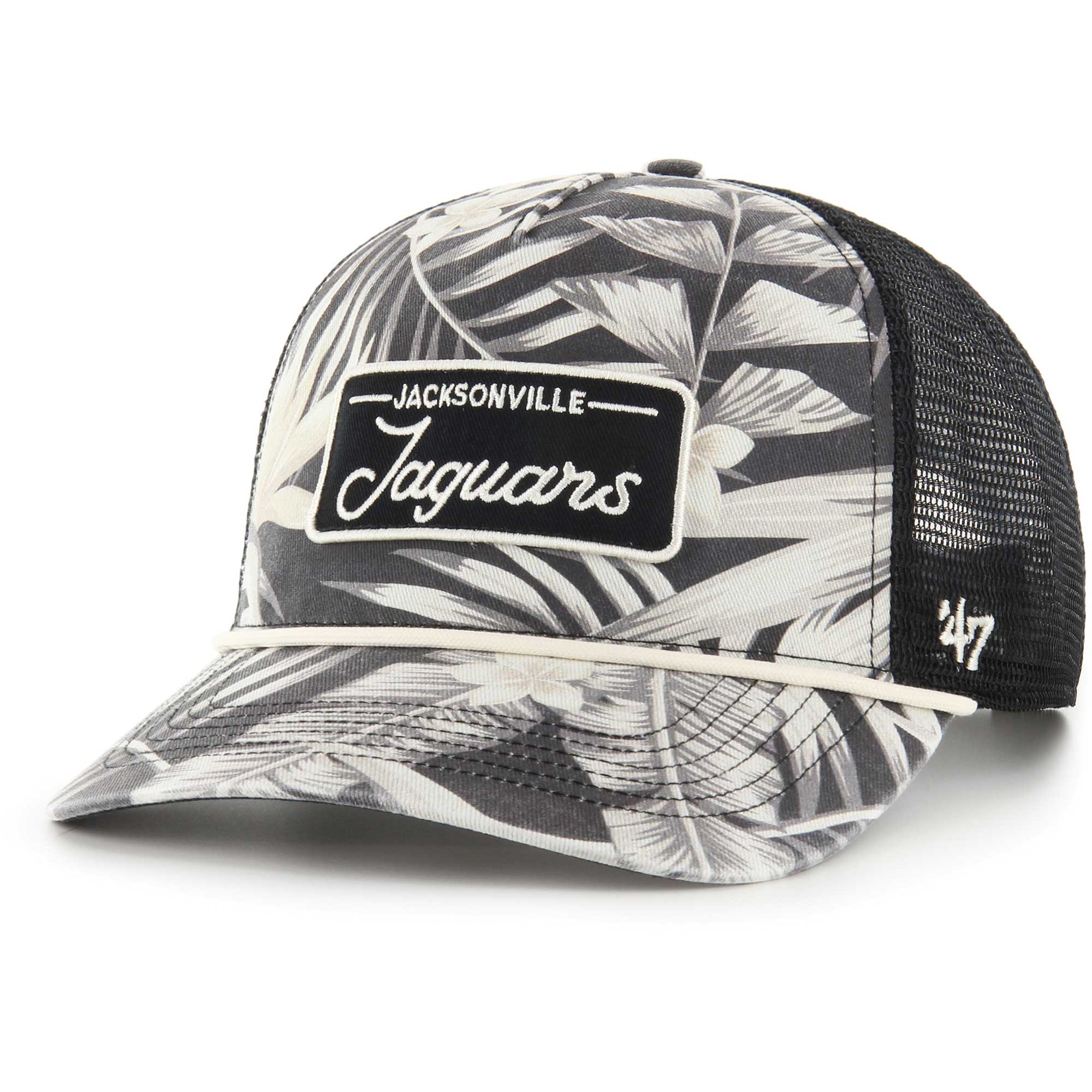 mens 47 black jacksonville jaguars tropicalia hitch trucker adjustable hat Collection – Jaguars Jerseys & Hats for Every Fan