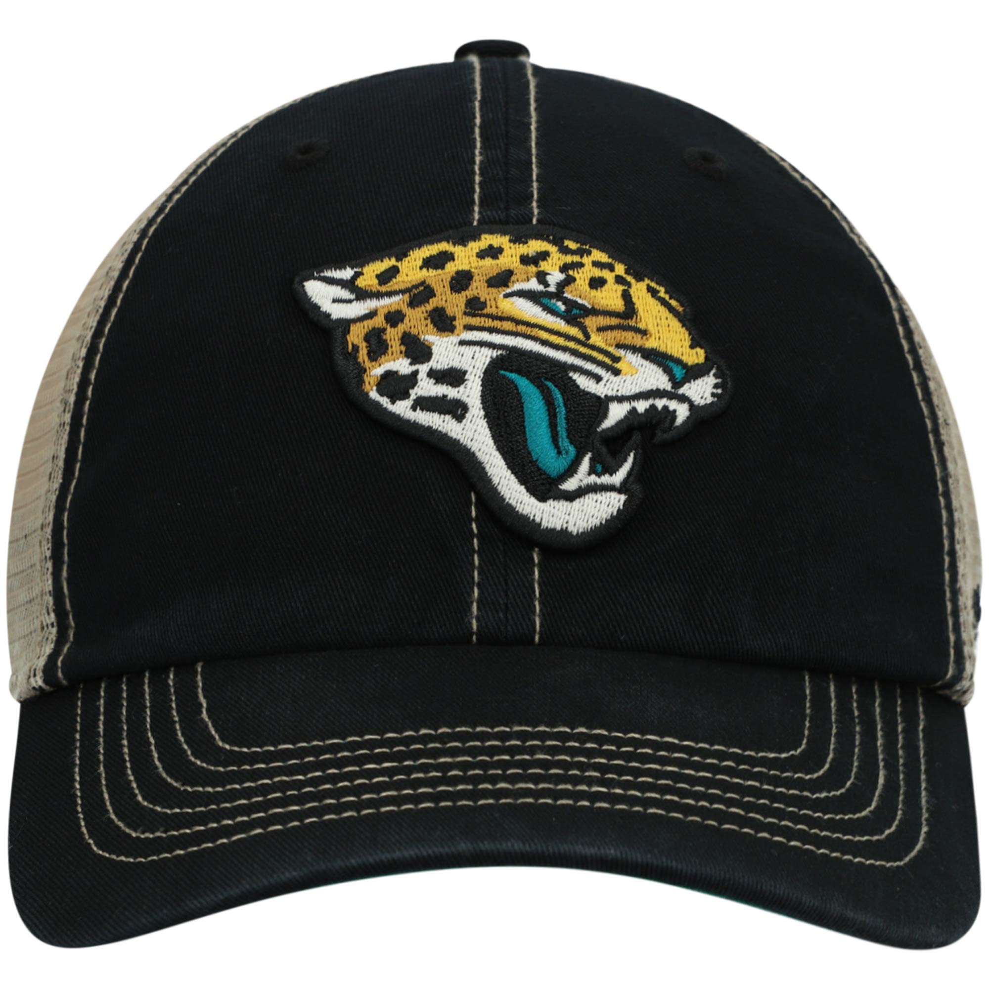 mens 47 blacknatural jacksonville jaguars trawler trucker clean up snapback hat Collection – Jaguars Jerseys & Hats for Every Fan