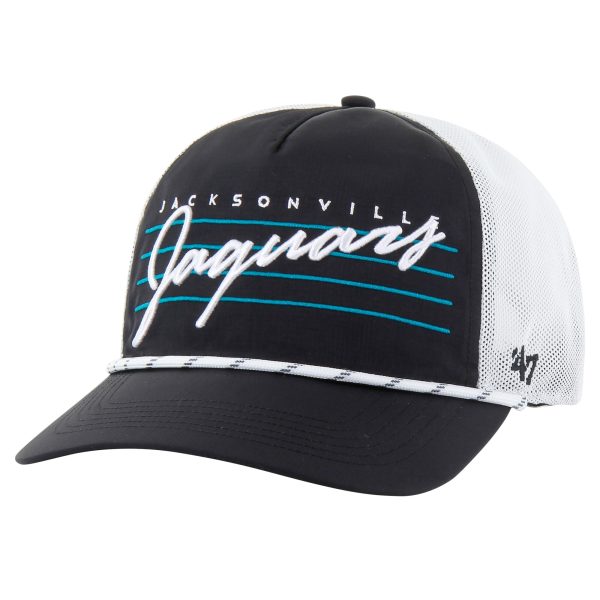 mens 47 blackwhite jacksonville jaguars downburst relaxed hitch trucker adjustable hat Collection – Jaguars Jerseys & Hats for Every Fan