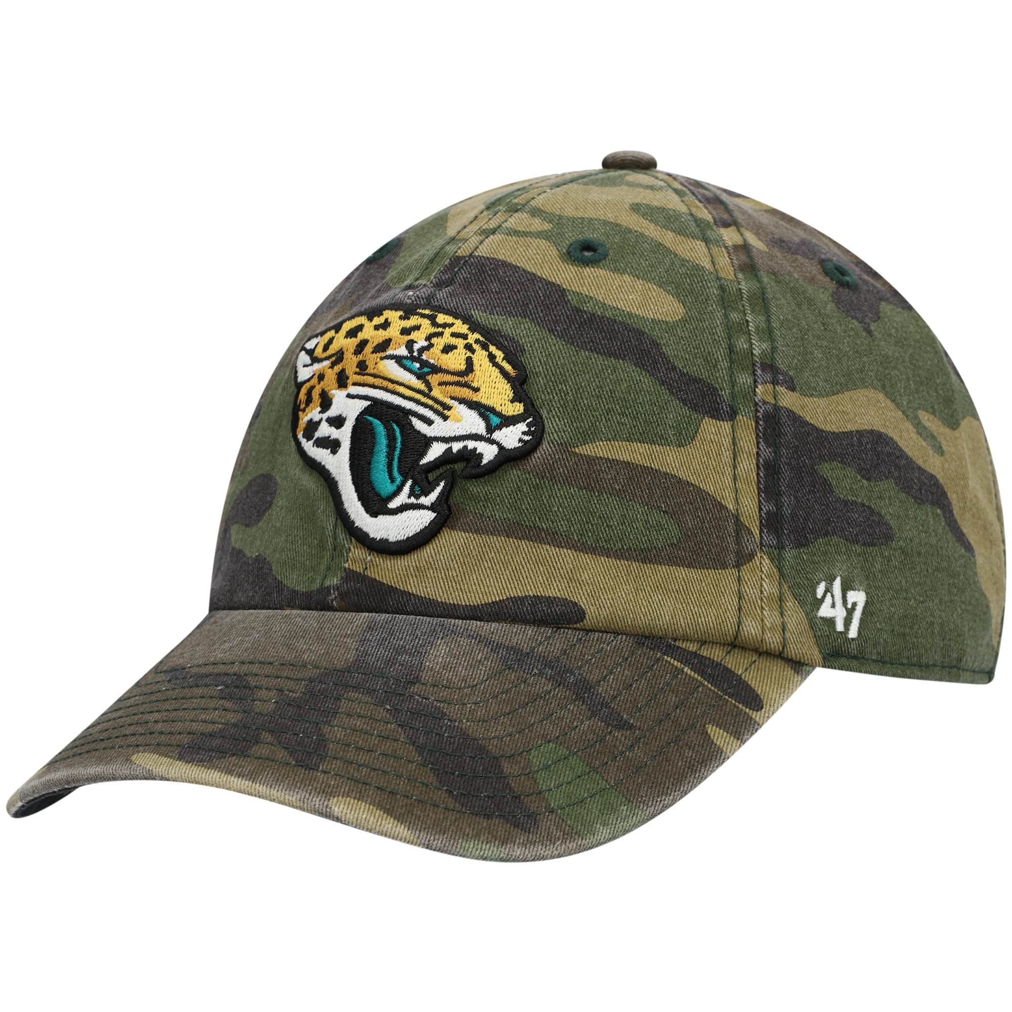 mens 47 camo jacksonville jaguars woodland clean up adjustable hat Collection – Jaguars Jerseys & Hats for Every Fan