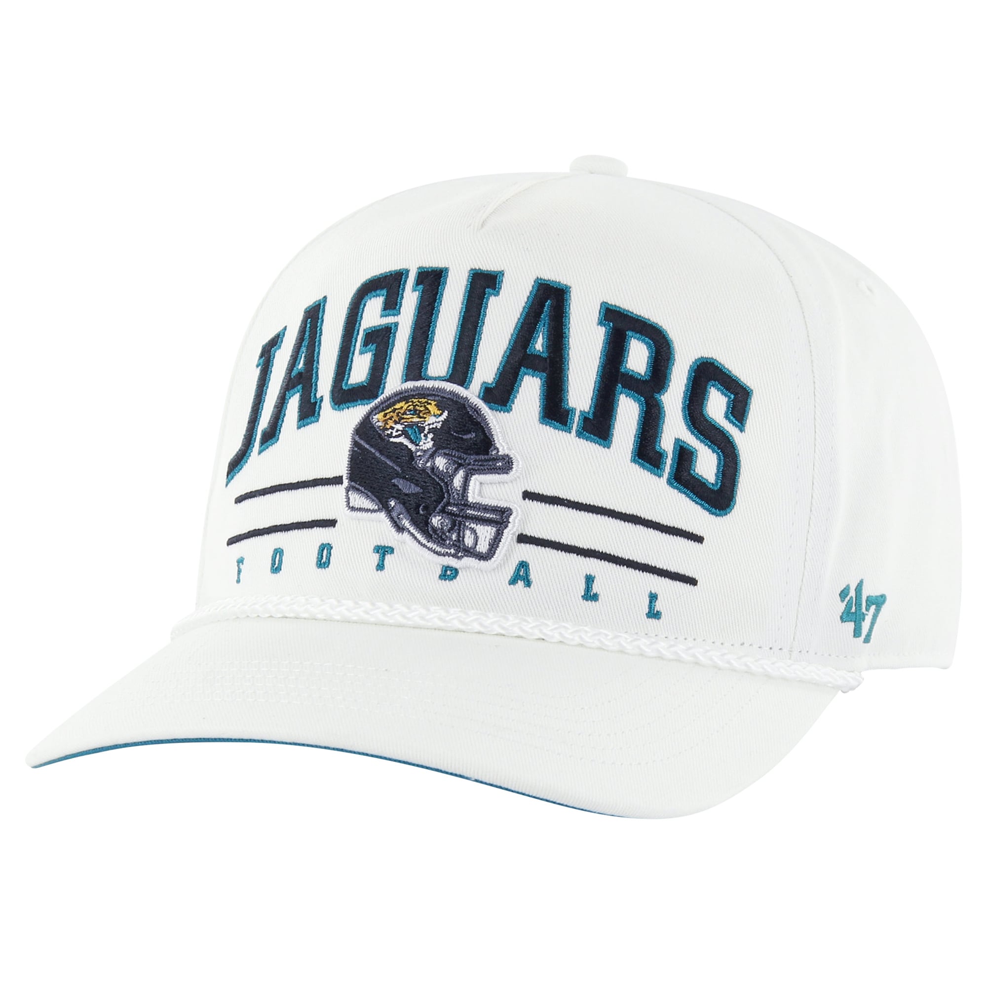 mens 47 white jacksonville jaguars roscoe hitch adjustable hat Collection – Jaguars Jerseys & Hats for Every Fan