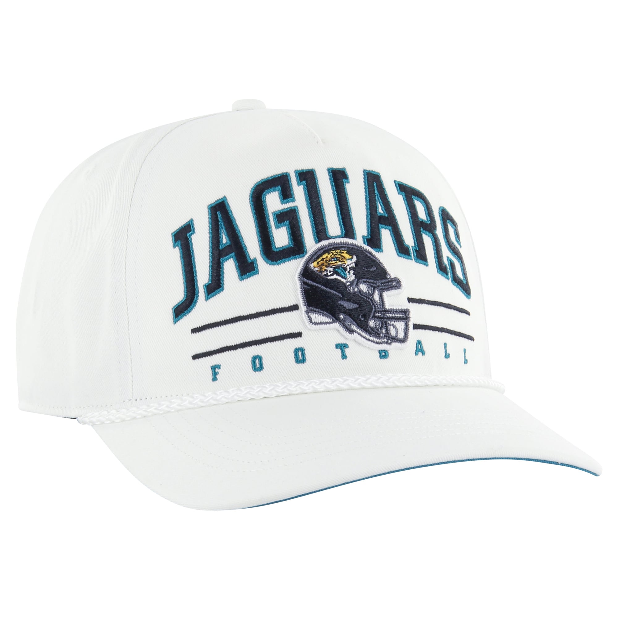 mens 47 white jacksonville jaguars roscoe hitch adjustable hat Collection – Jaguars Jerseys & Hats for Every Fan
