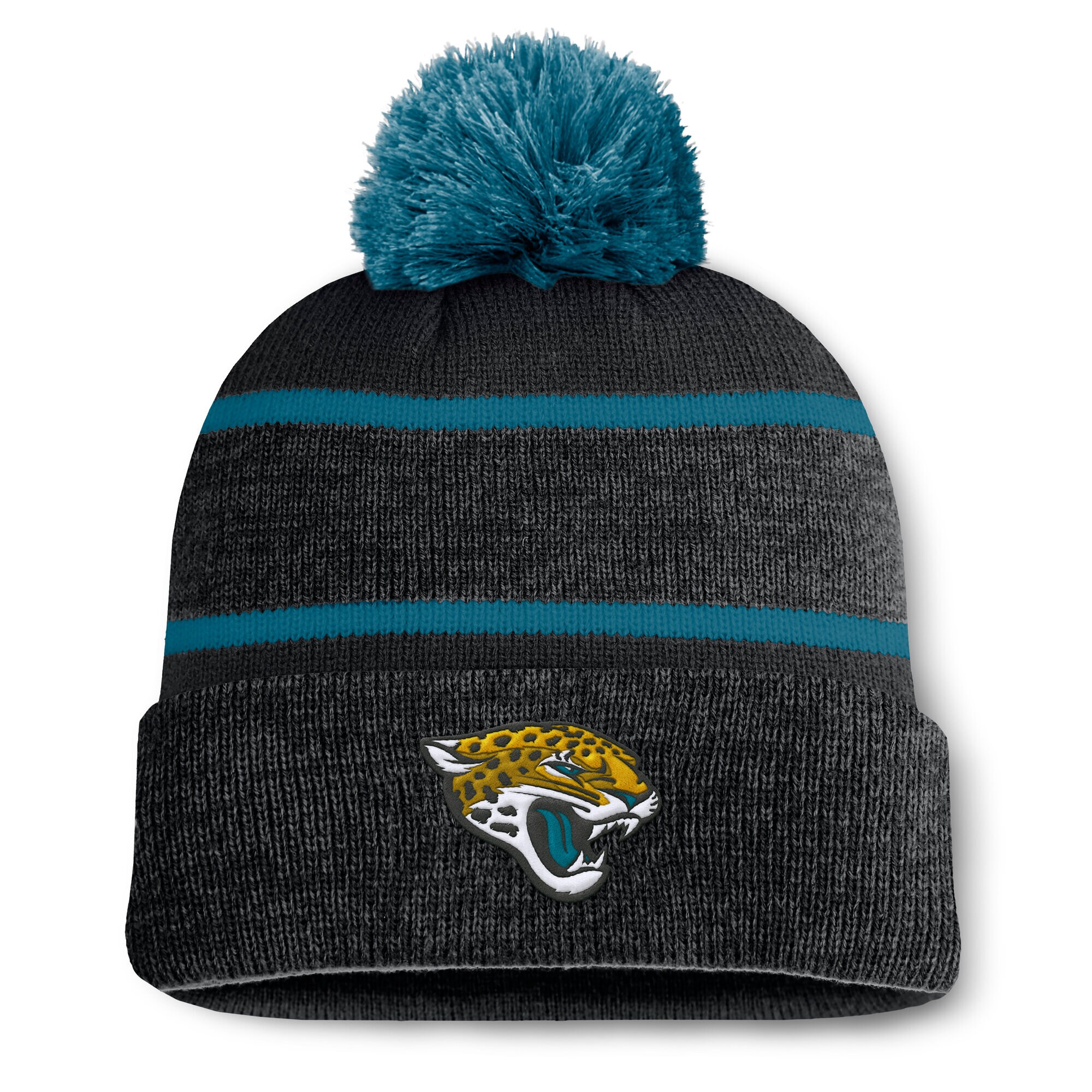 mens fanatics black jacksonville jaguars holding cuffed knit hat with pom Collection – Jaguars Jerseys & Hats for Every Fan