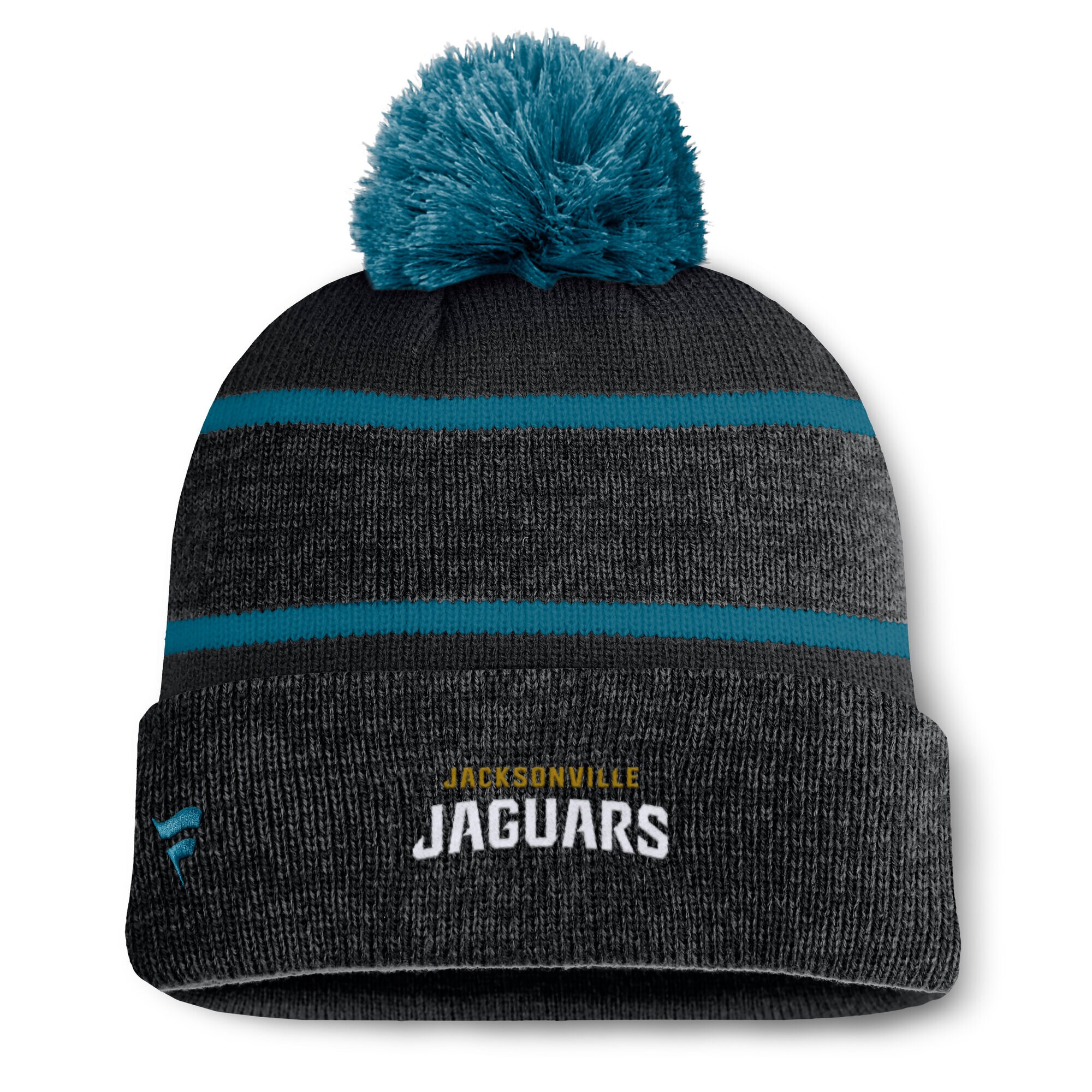 mens fanatics black jacksonville jaguars holding cuffed knit hat with pom Collection – Jaguars Jerseys & Hats for Every Fan