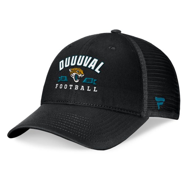 mens fanatics black jacksonville jaguars timeout trucker adjustable hat Collection – Jaguars Jerseys & Hats for Every Fan