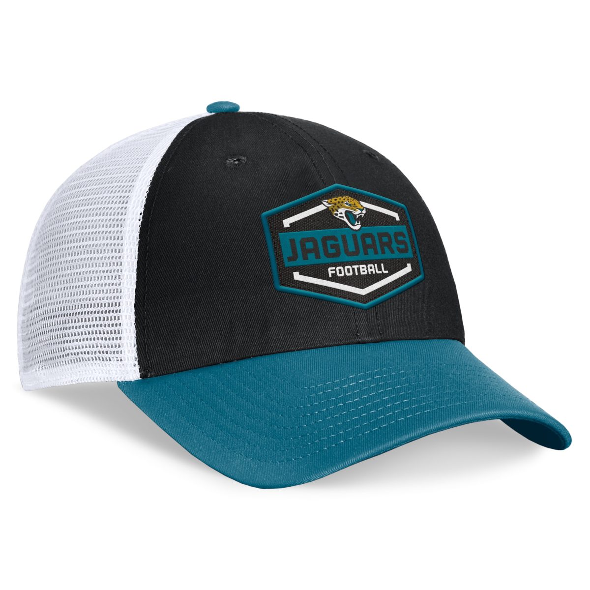 mens fanatics blackteal jacksonville jaguars bench trucker adjustable hat Collection – Jaguars Jerseys & Hats for Every Fan