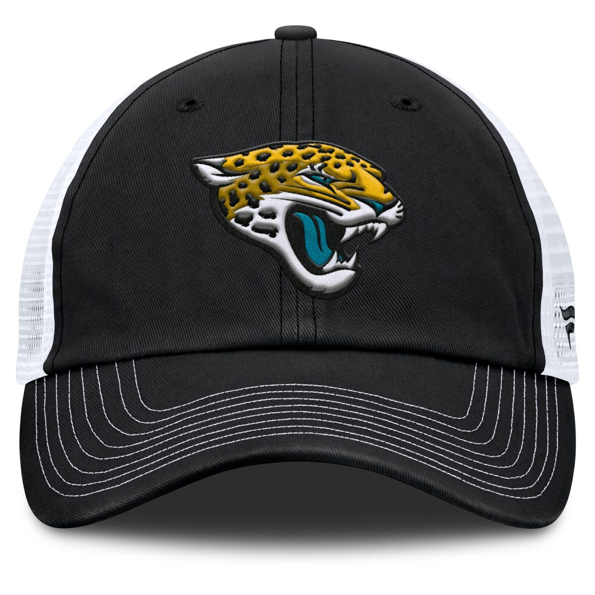 mens fanatics blackwhite jacksonville jaguars trucker adjustable hat Collection – Jaguars Jerseys & Hats for Every Fan