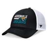 mens fanatics blackwhite jacksonville jaguars upper trucker adjustable hat Collection – Jaguars Jerseys & Hats for Every Fan