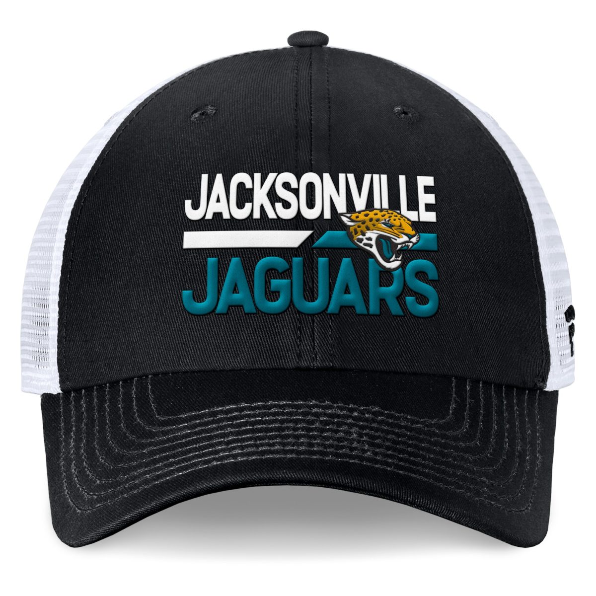 mens fanatics blackwhite jacksonville jaguars upper trucker adjustable hat Collection – Jaguars Jerseys & Hats for Every Fan
