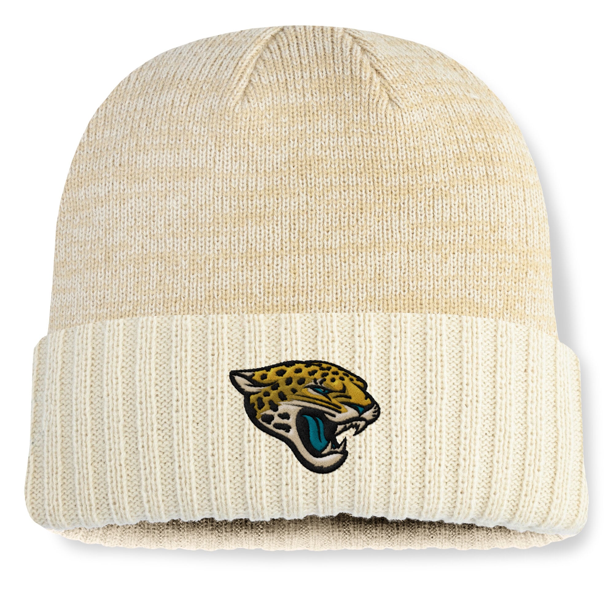 mens fanatics cream jacksonville jaguars block cuffed knit hat Collection – Jaguars Jerseys & Hats for Every Fan