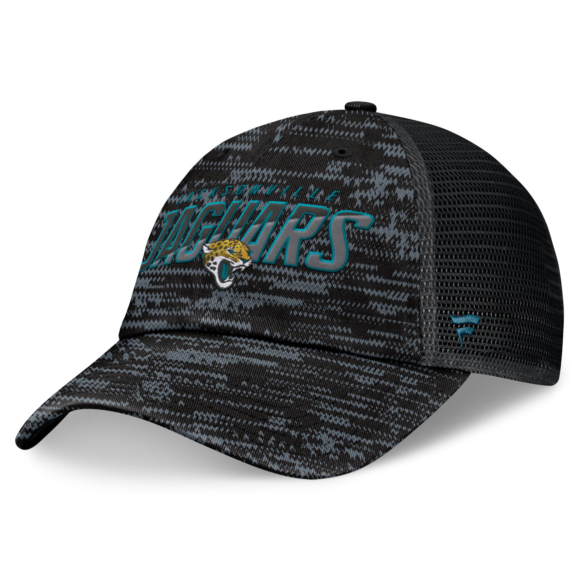 mens fanatics heather black jacksonville jaguars challenge trucker adjustable hat Collection – Jaguars Jerseys & Hats for Every Fan