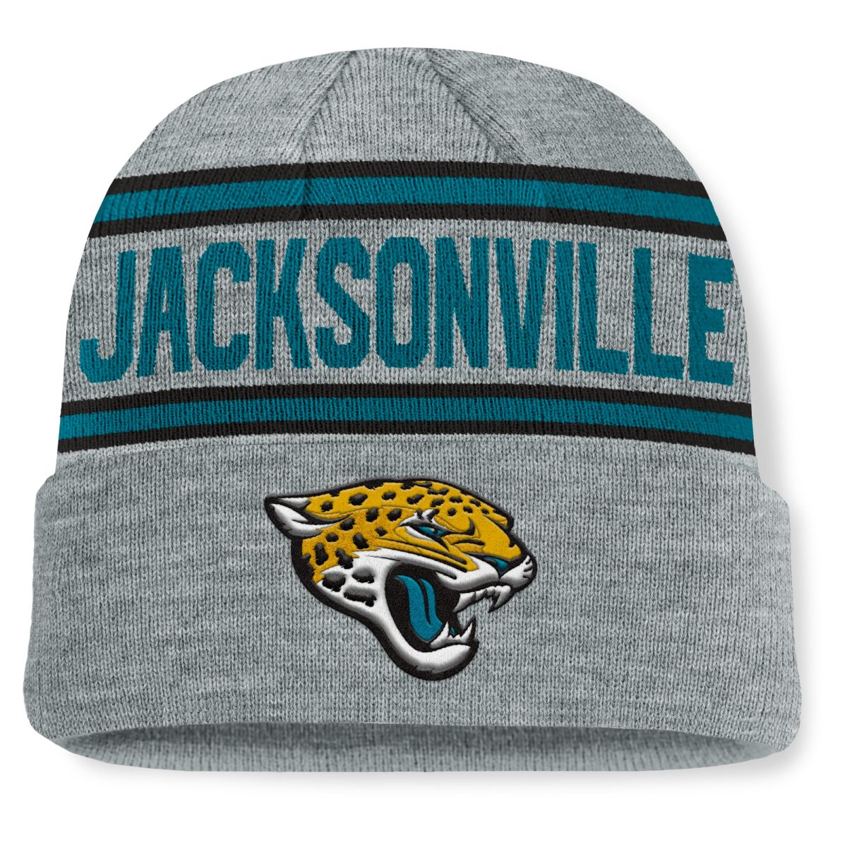 mens fanatics heather gray jacksonville jaguars luna rock cuffed knit hat Collection – Jaguars Jerseys & Hats for Every Fan