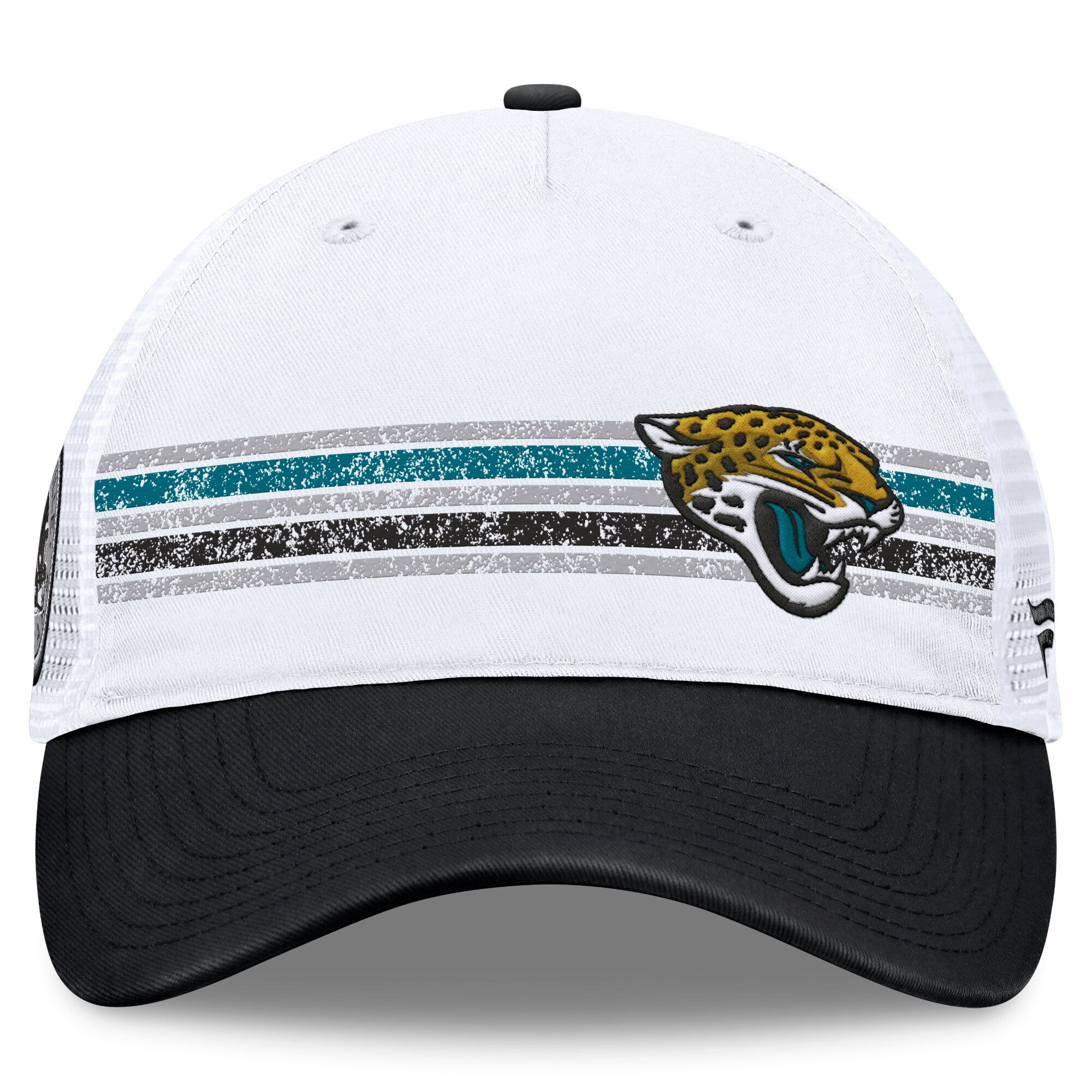 mens fanatics whiteblack jacksonville jaguars flawless stripe adjustable hat Collection – Jaguars Jerseys & Hats for Every Fan