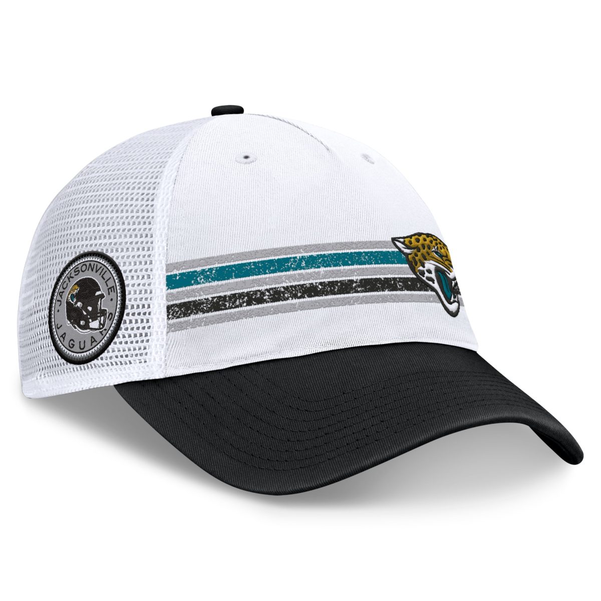 mens fanatics whiteblack jacksonville jaguars flawless stripe adjustable hat Collection – Jaguars Jerseys & Hats for Every Fan