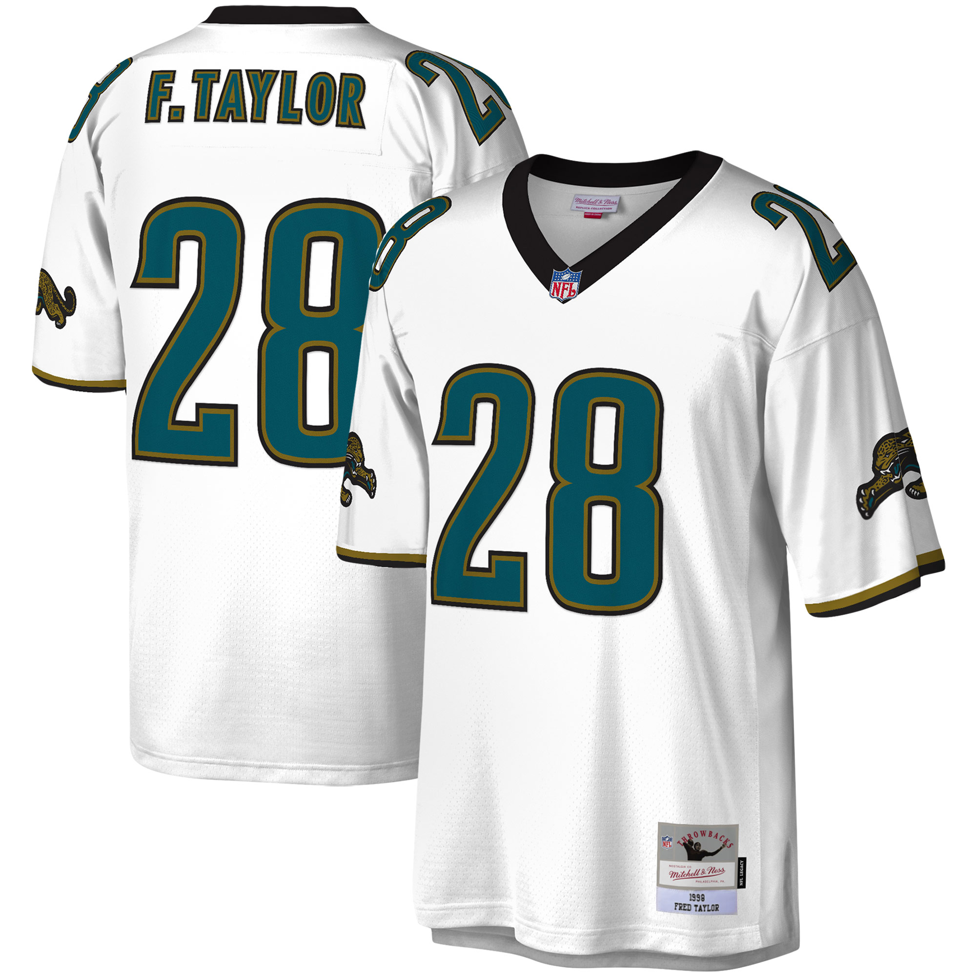 mens mitchell amp ness fred taylor white jacksonville jaguars legacy replica jersey Collection – Jaguars Jerseys & Hats for Every Fan