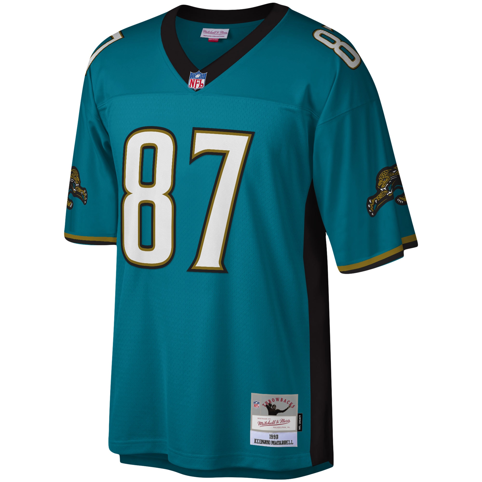 mens mitchell amp ness keenan mccardell teal jacksonville jaguars legacy replica jersey Collection – Jaguars Jerseys & Hats for Every Fan