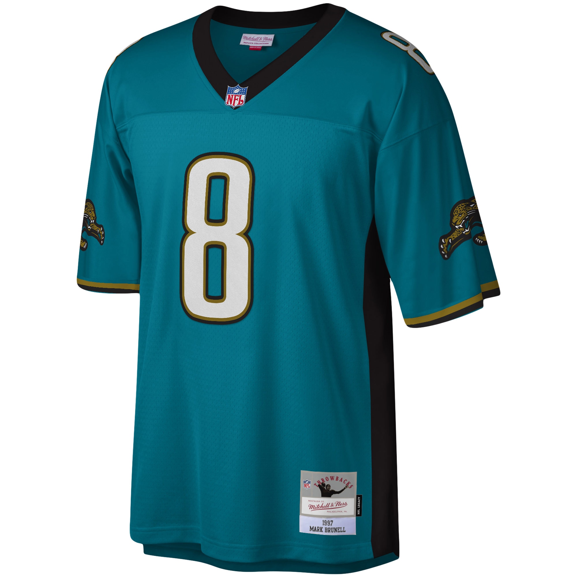 mens mitchell amp ness mark brunell teal jacksonville jaguars legacy replica jersey Collection – Jaguars Jerseys & Hats for Every Fan