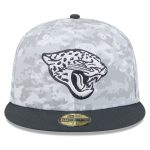 mens new era arctic camographite jacksonville jaguars 2024 salute to service 59fifty fitted hat Collection – Jaguars Jerseys & Hats for Every Fan