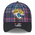 mens new era black jacksonville jaguars 2024 nfl crucial catch plaid 39thirty flex hat Collection – Jaguars Jerseys & Hats for Every Fan