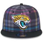mens new era black jacksonville jaguars 2024 nfl crucial catch plaid 9fifty snapback hat Collection – Jaguars Jerseys & Hats for Every Fan