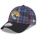 mens new era black jacksonville jaguars 2024 nfl crucial catch plaid 9forty adjustable hat Collection – Jaguars Jerseys & Hats for Every Fan