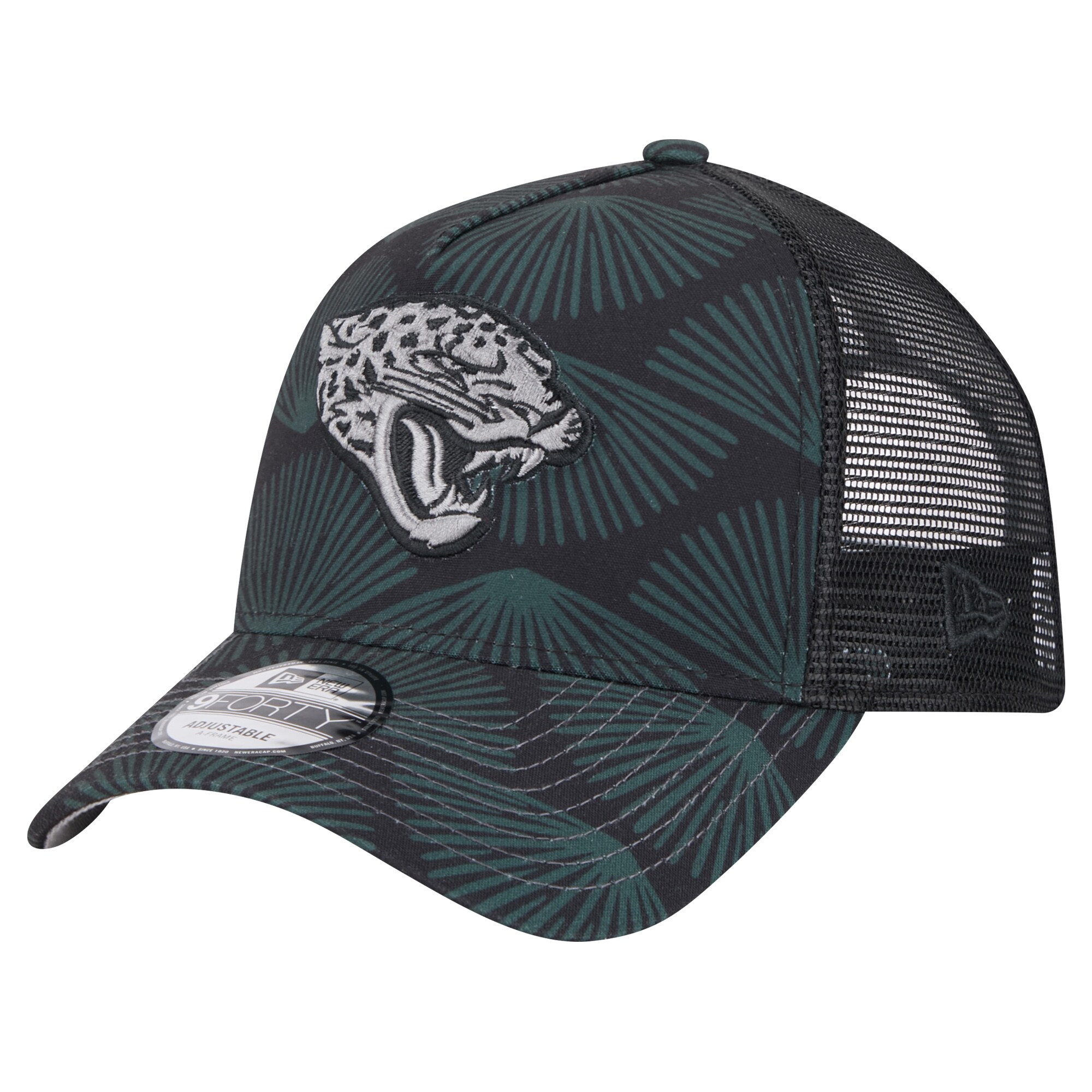 mens new era black jacksonville jaguars agave trucker 9forty adjustable hat Collection – Jaguars Jerseys & Hats for Every Fan