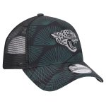 mens new era black jacksonville jaguars agave trucker 9forty adjustable hat Collection – Jaguars Jerseys & Hats for Every Fan