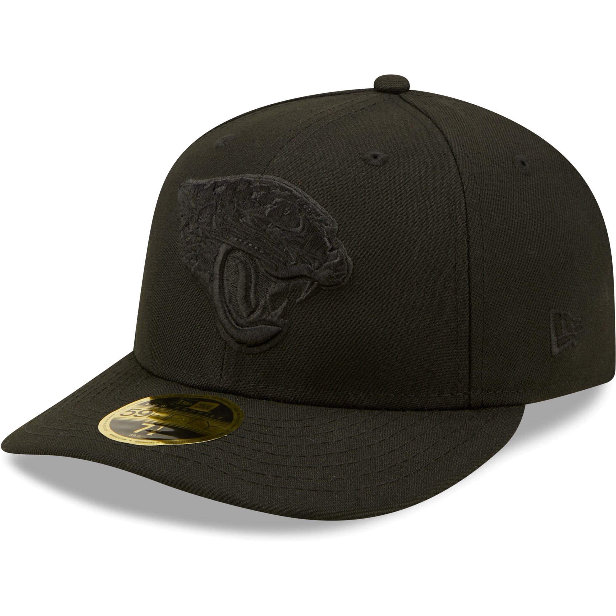 mens new era black jacksonville jaguars black on black low profile 59fifty ii fitted hat Collection – Jaguars Jerseys & Hats for Every Fan