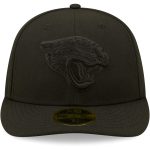 mens new era black jacksonville jaguars black on black low profile 59fifty ii fitted hat Collection – Jaguars Jerseys & Hats for Every Fan