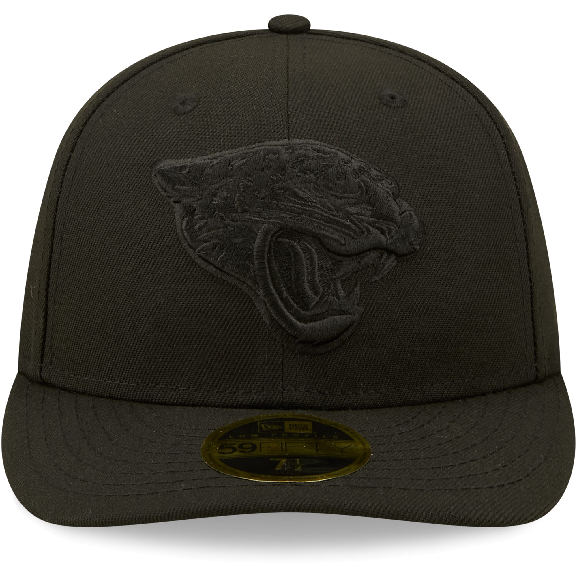 mens new era black jacksonville jaguars black on black low profile 59fifty ii fitted hat Collection – Jaguars Jerseys & Hats for Every Fan