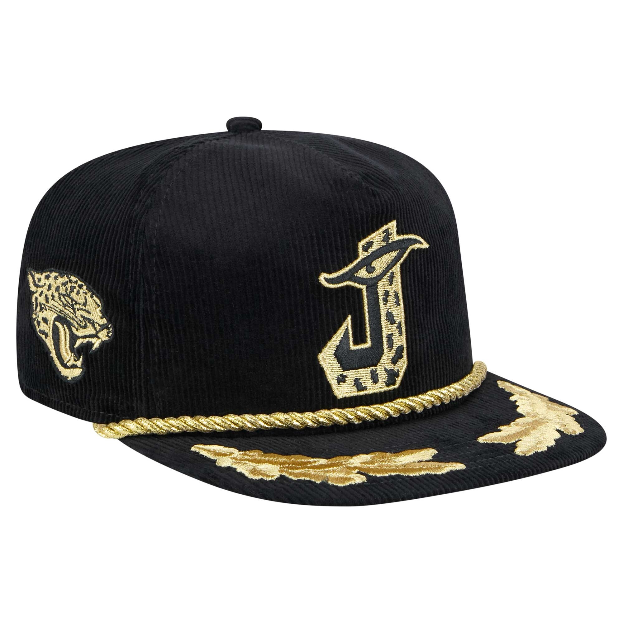 mens new era black jacksonville jaguars city originals corduroy skipper golfer snapback hat Collection – Jaguars Jerseys & Hats for Every Fan