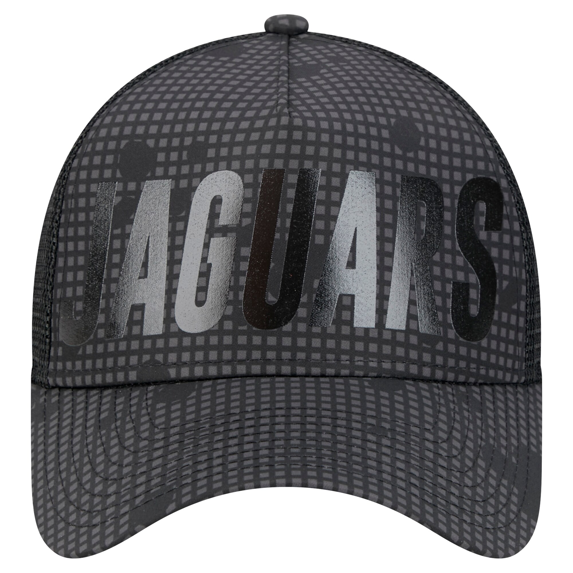 mens new era black jacksonville jaguars midnight ink tonal text a-frame trucker 9forty adjustable hat Collection – Jaguars Jerseys & Hats for Every Fan