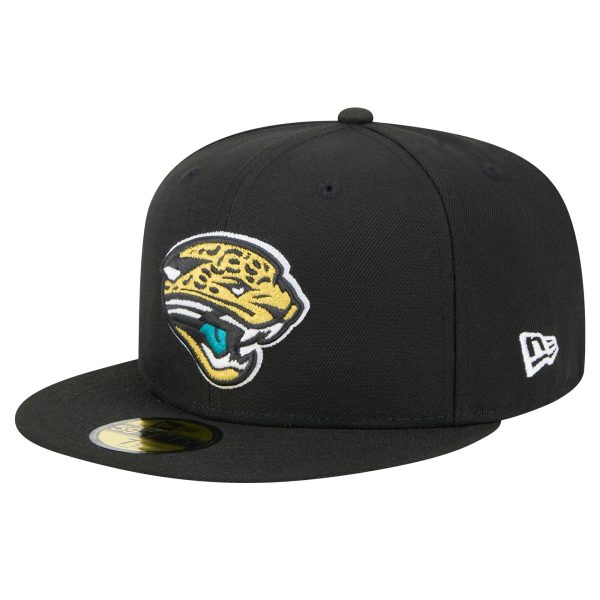 mens new era black jacksonville jaguars throwback main 59fifty fitted hat Collection – Jaguars Jerseys & Hats for Every Fan