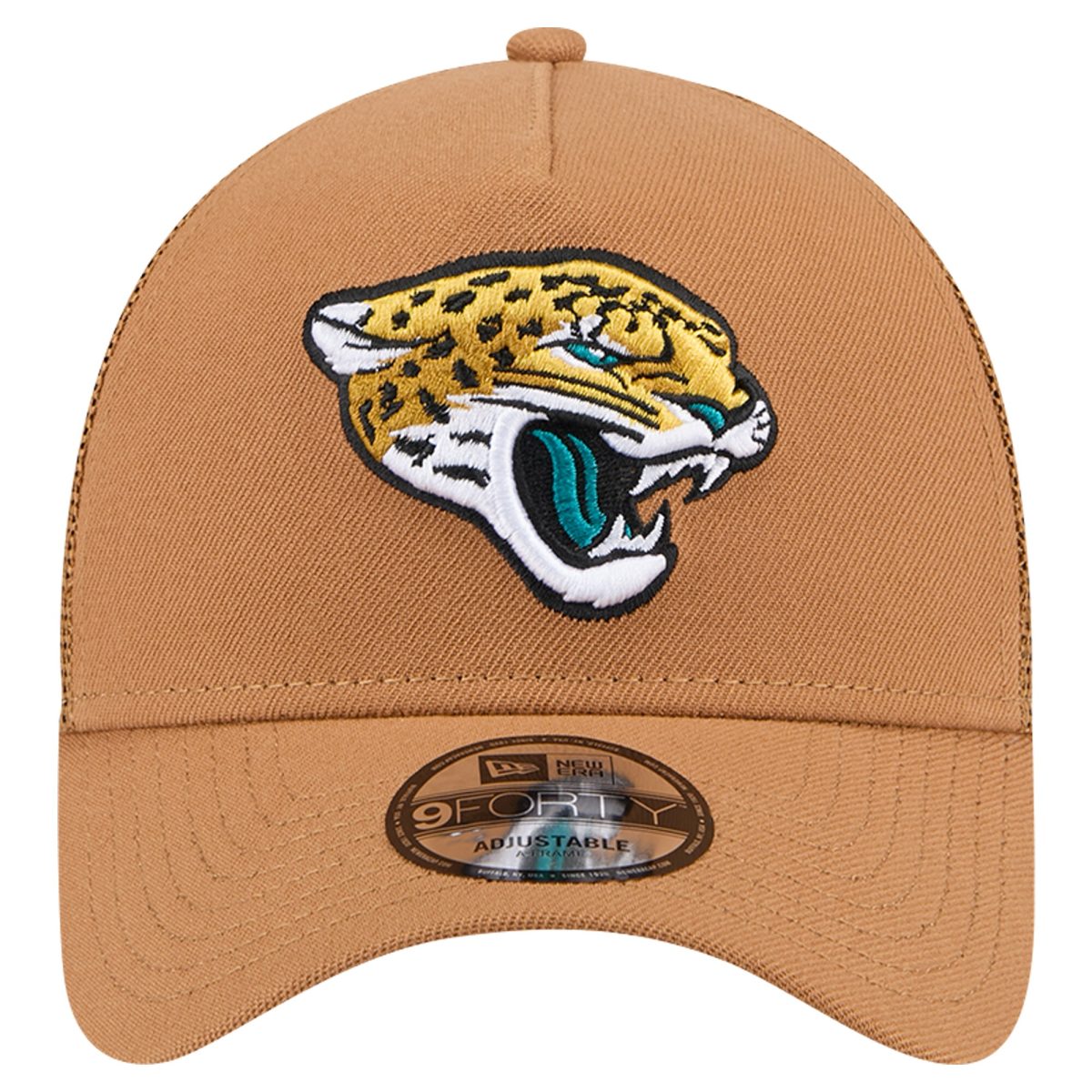 mens new era brown jacksonville jaguars color pack a-frame trucker 9forty adjustable hat Collection – Jaguars Jerseys & Hats for Every Fan