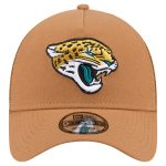 mens new era brown jacksonville jaguars color pack a-frame trucker 9forty adjustable hat Collection – Jaguars Jerseys & Hats for Every Fan