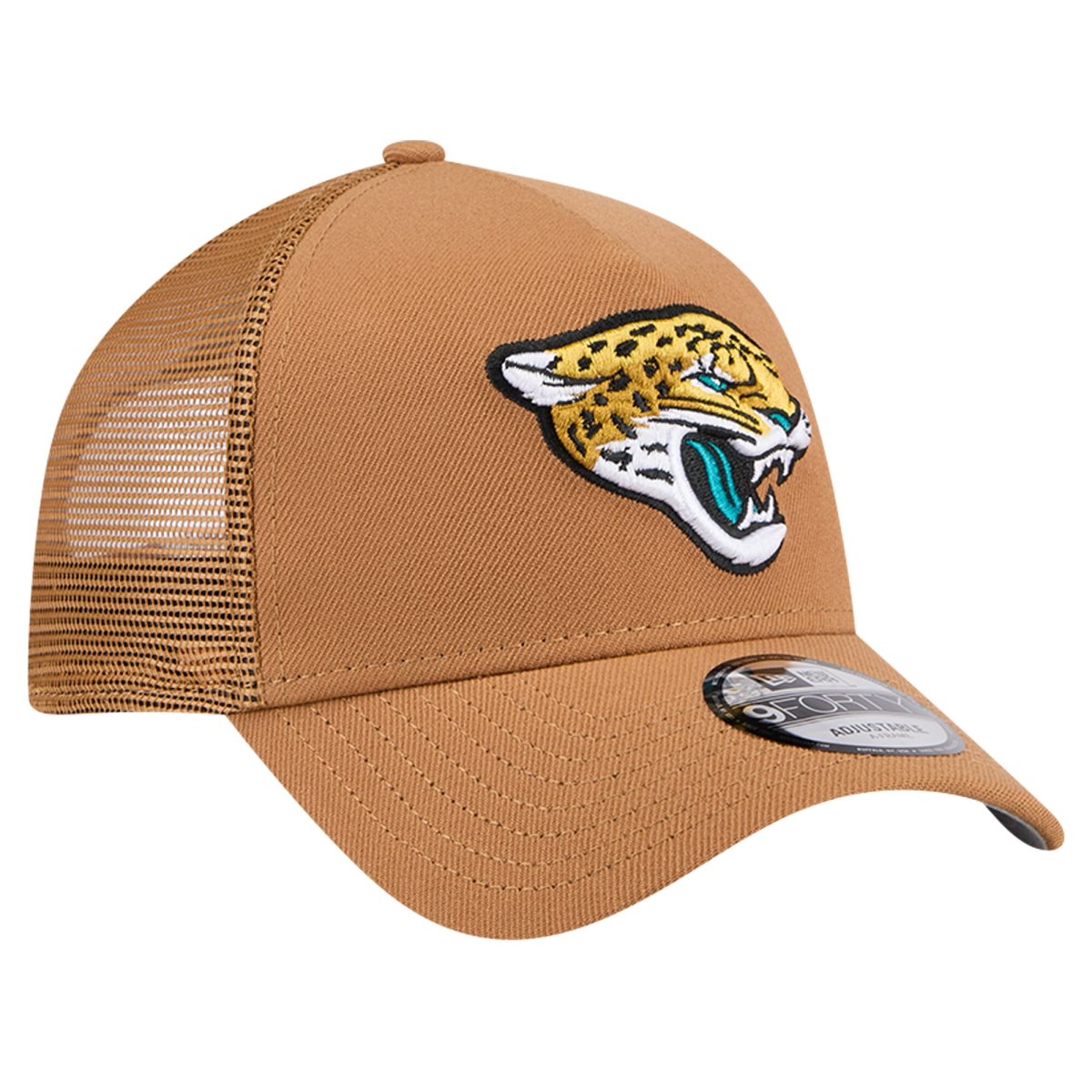mens new era brown jacksonville jaguars color pack a-frame trucker 9forty adjustable hat Collection – Jaguars Jerseys & Hats for Every Fan