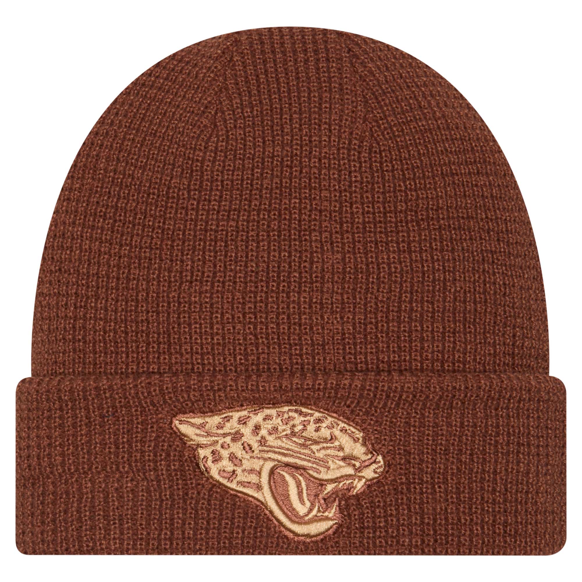 mens new era brown jacksonville jaguars tiramasu waffle cuffed knit hat Collection – Jaguars Jerseys & Hats for Every Fan