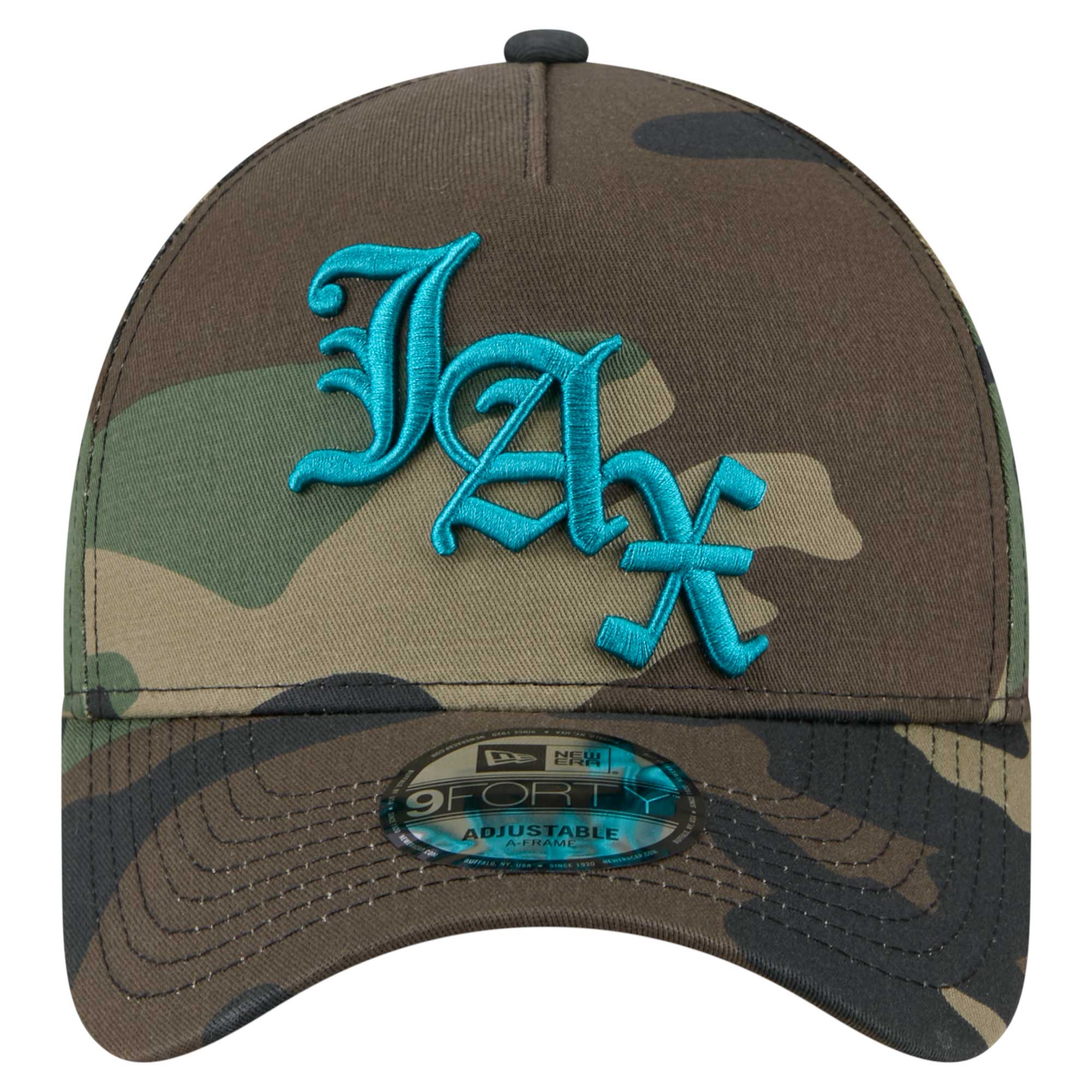 mens new era camo jacksonville jaguars mystic camo a-frame 9forty adjustable hat Collection – Jaguars Jerseys & Hats for Every Fan