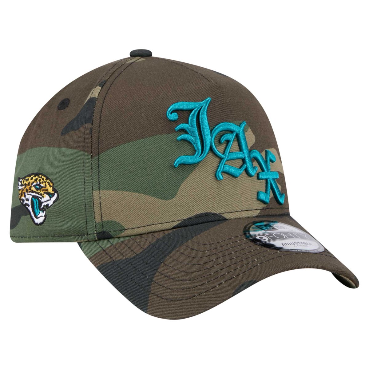 mens new era camo jacksonville jaguars mystic camo a-frame 9forty adjustable hat Collection – Jaguars Jerseys & Hats for Every Fan