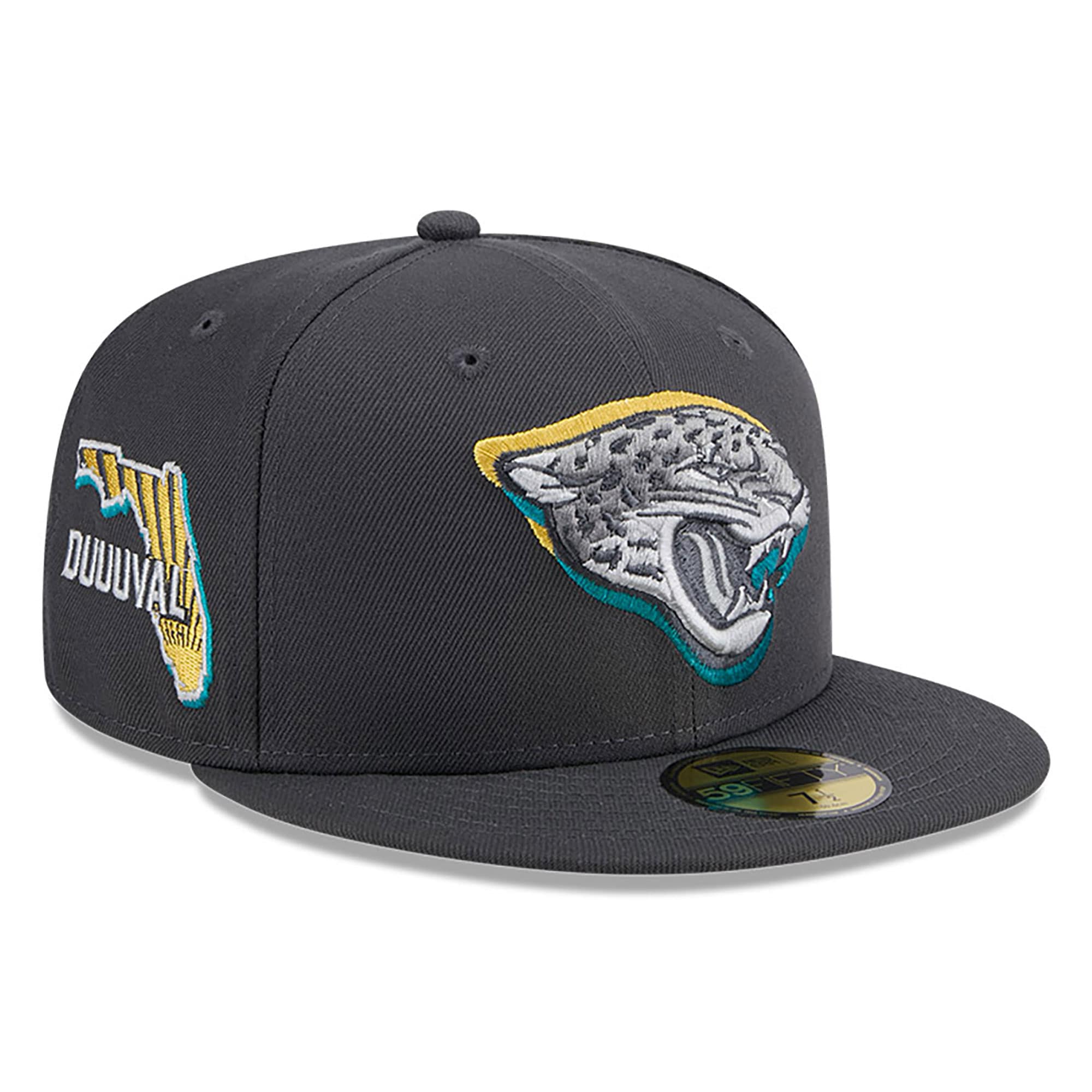 mens new era graphite jacksonville jaguars official 2024 nfl draft on stage 59fifty fitted hat Collection – Jaguars Jerseys & Hats for Every Fan