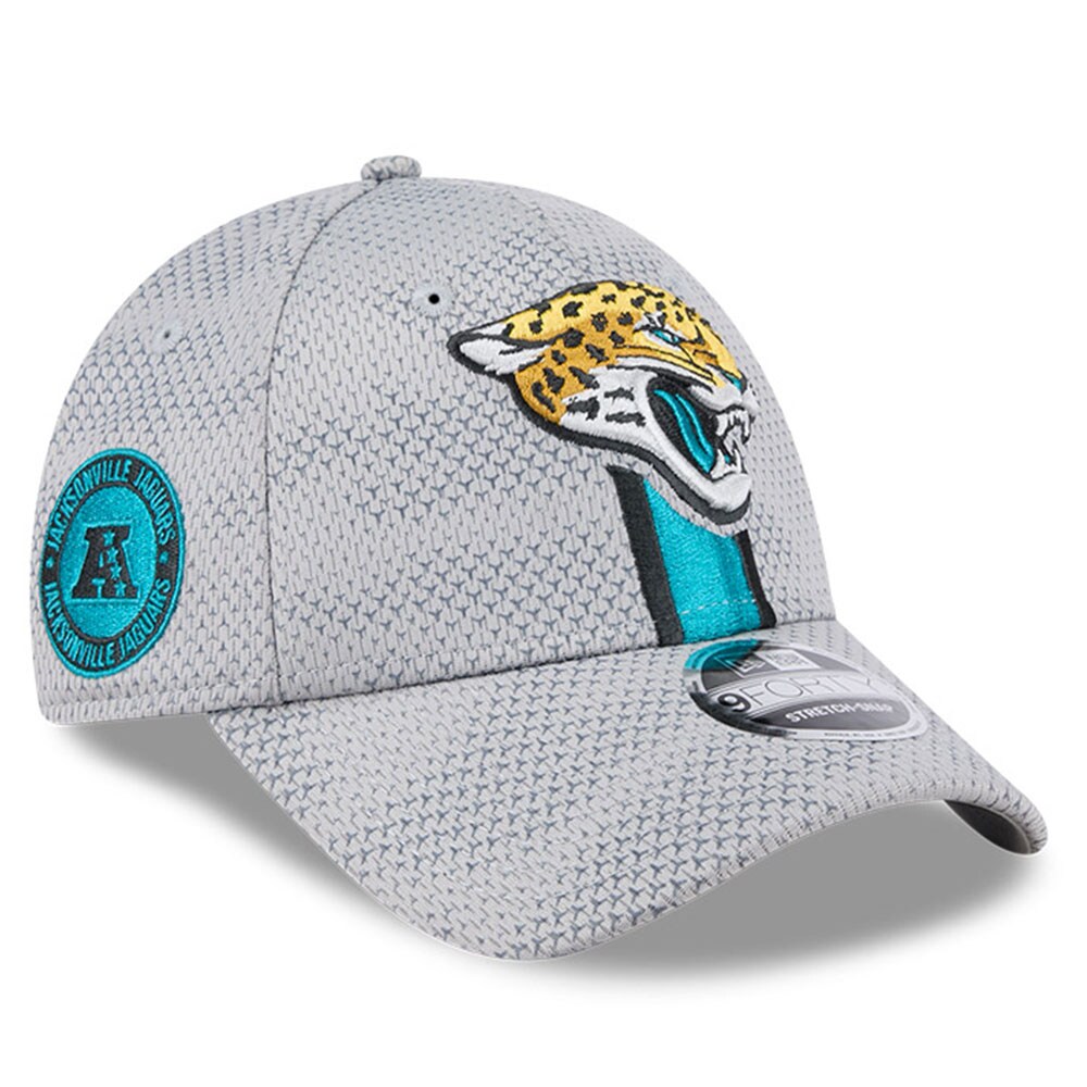 mens new era gray jacksonville jaguars 2024 sideline 9forty stretch-snap hat Collection – Jaguars Jerseys & Hats for Every Fan