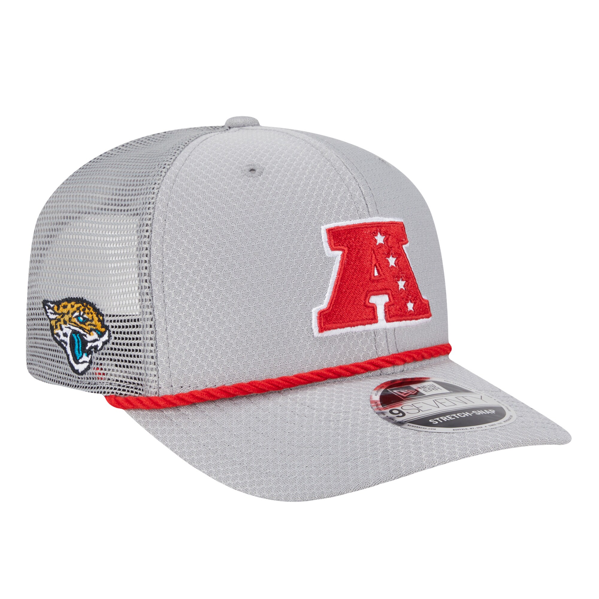 mens new era gray jacksonville jaguars 2025 pro bowl 9seventy stretch-snap hat Collection – Jaguars Jerseys & Hats for Every Fan
