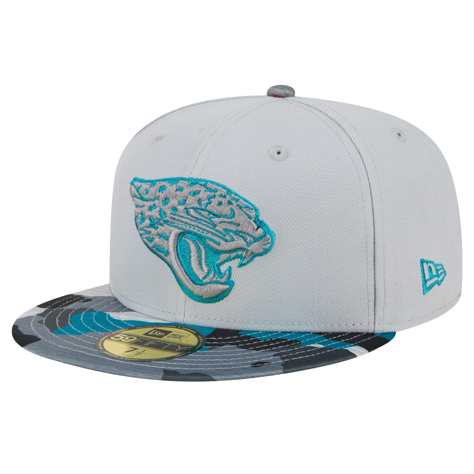 mens new era gray jacksonville jaguars active camo 59fifty fitted hat Collection – Jaguars Jerseys & Hats for Every Fan