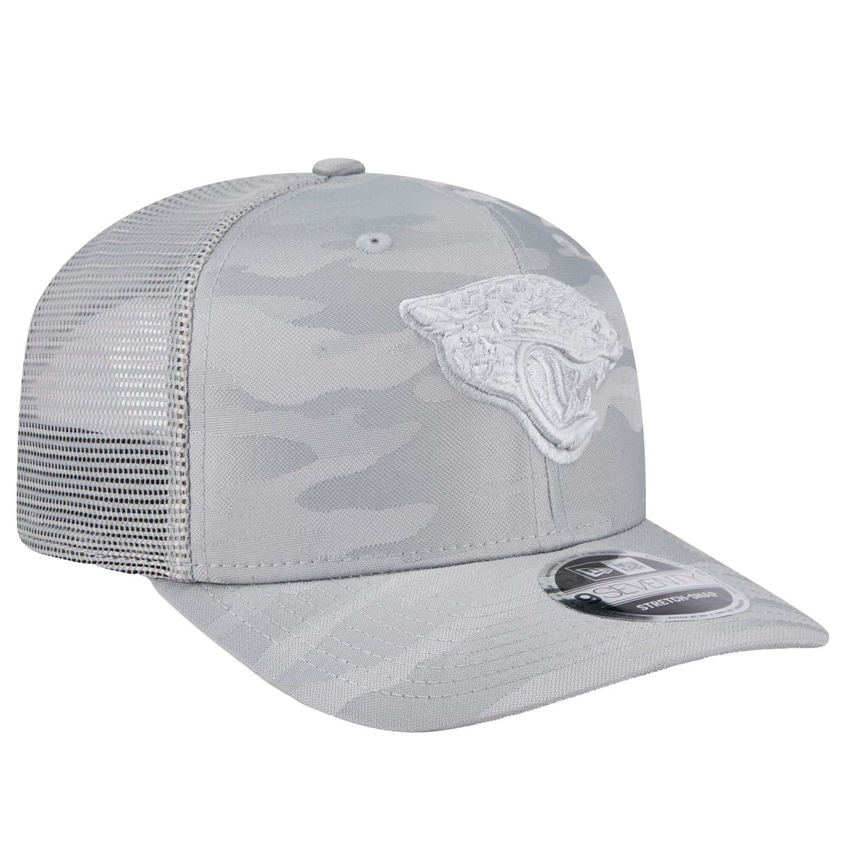 mens new era gray jacksonville jaguars adventure camo trucker 9seventy stretch-snap adjustable hat Collection – Jaguars Jerseys & Hats for Every Fan